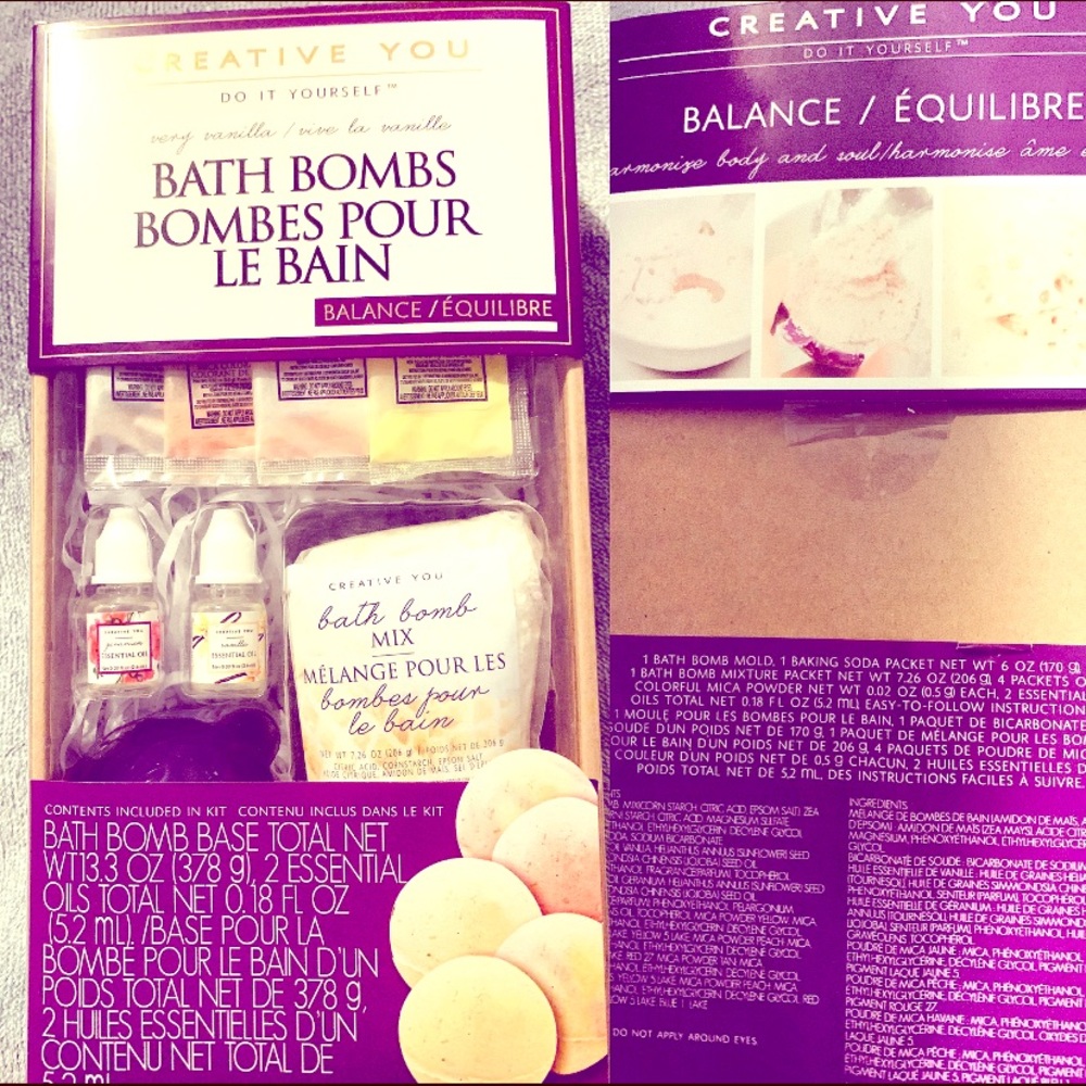 Creative You - DIY - Very Vanilla - BATH BOMBS